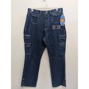 Revolt Carpenter Cargo Jeans Size 18